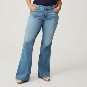 Torrid Perfect Mid-Rise Flare Jean